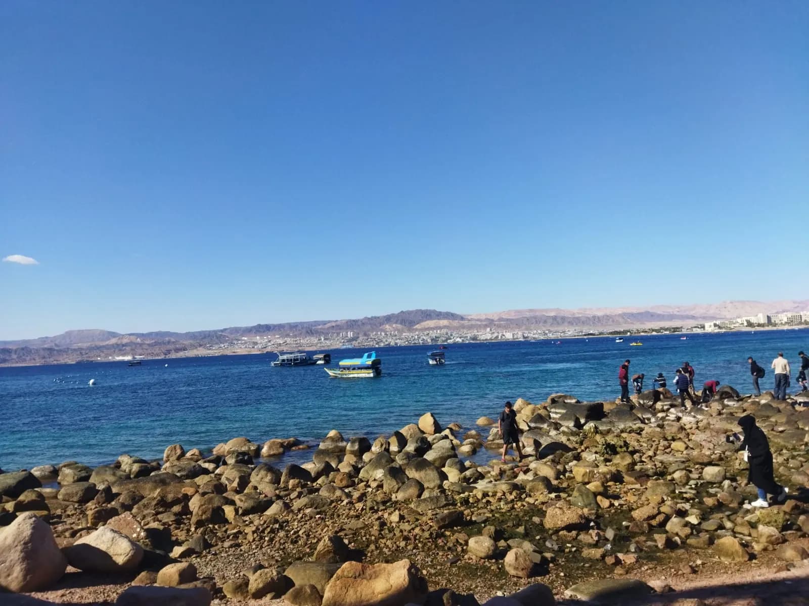 ساحل العقبة في الأردن
